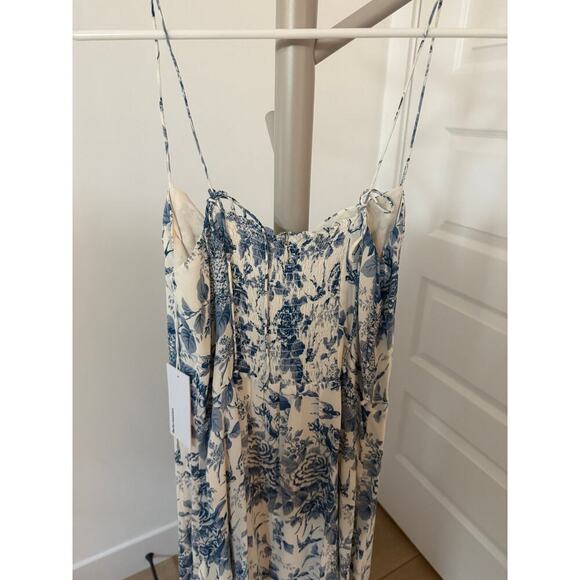 Reformation Juliette Dress in Pompadour Size 10 - Picture 11 of 15